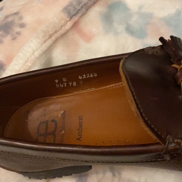 Allen Edmonds Amherst Tassel Loafer Tan and Brown - Picture 3 of 3